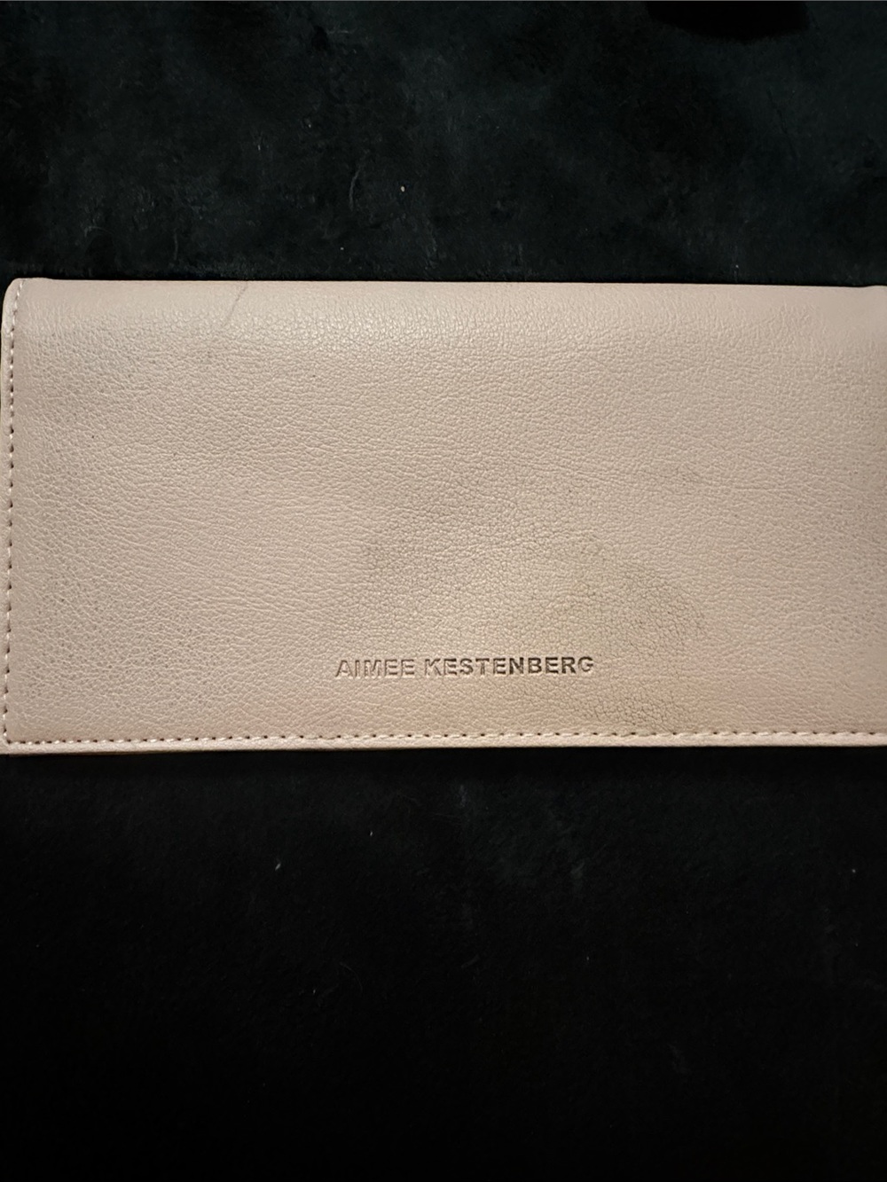 Aimee Kestenberg Blush Pink Leather Long Wallet